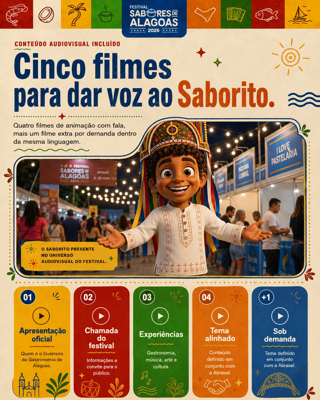 Cinco filmes para dar voz ao Saborito
